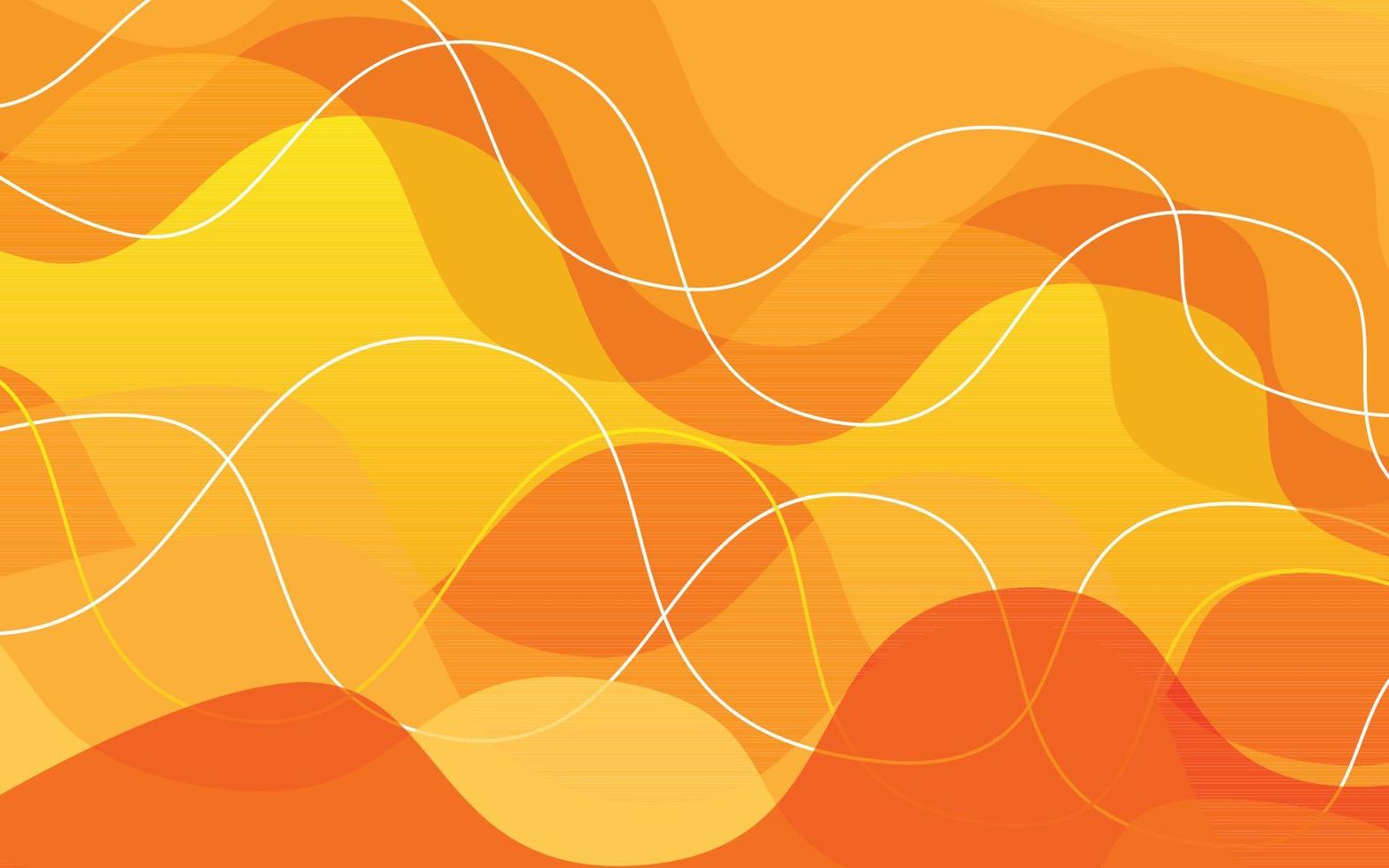 background orange liquid vector art