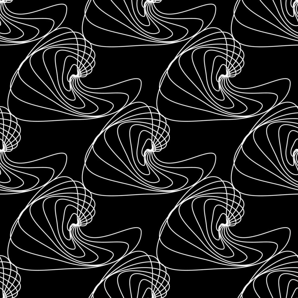 guilloche seamless pattern. wallpaper abstract curved lines vector