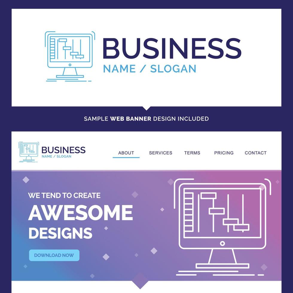 Beautiful Business Concept Brand Name Ableton. application vector