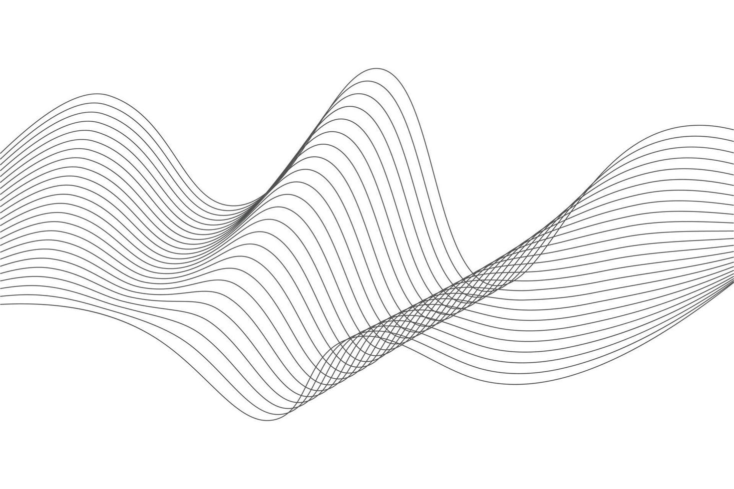 diseño de fondo de línea ondulada de colores modernos. fondo abstracto de curva de onda blanca para negocios, página de inicio, volantes y sitio web vector