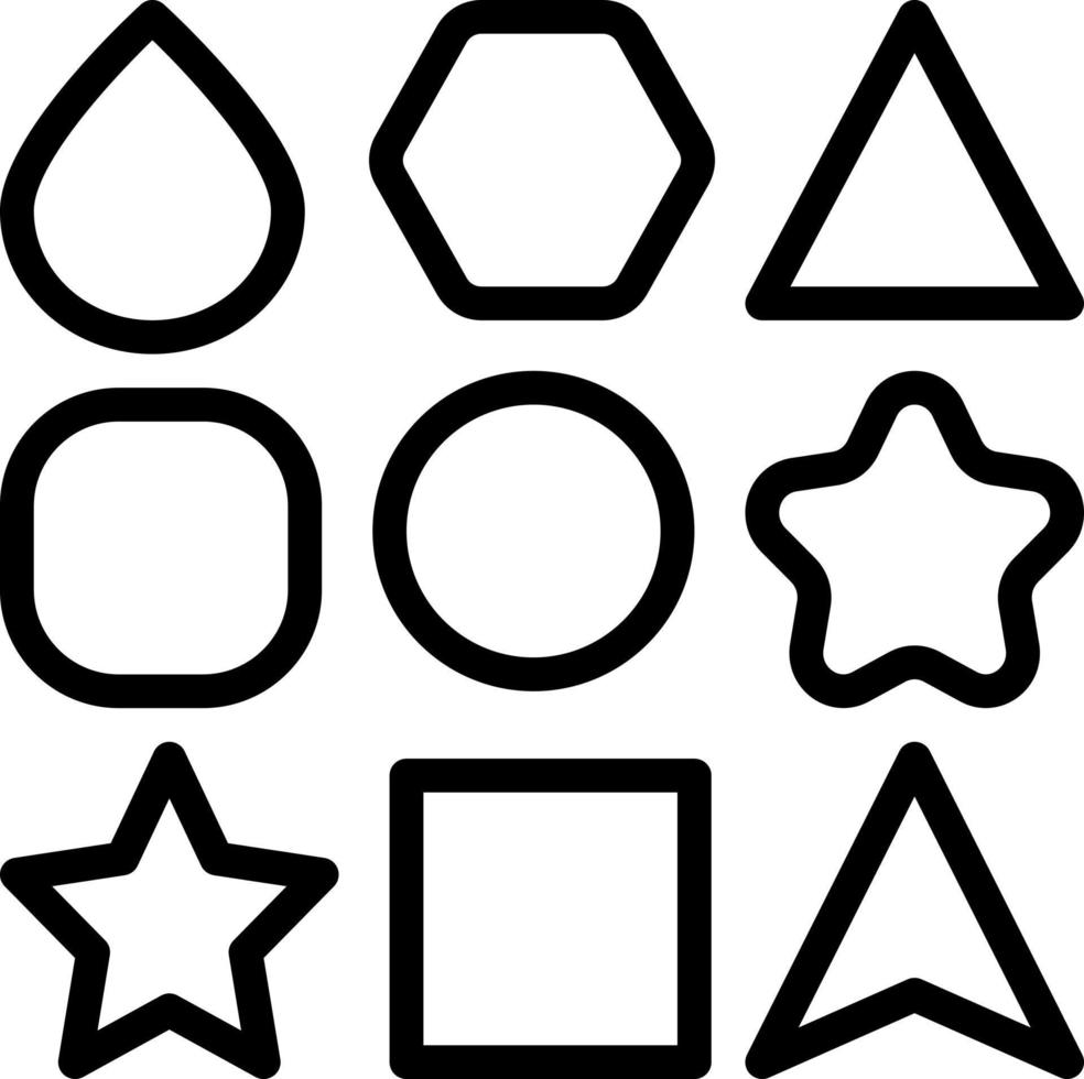 line icon for various vector