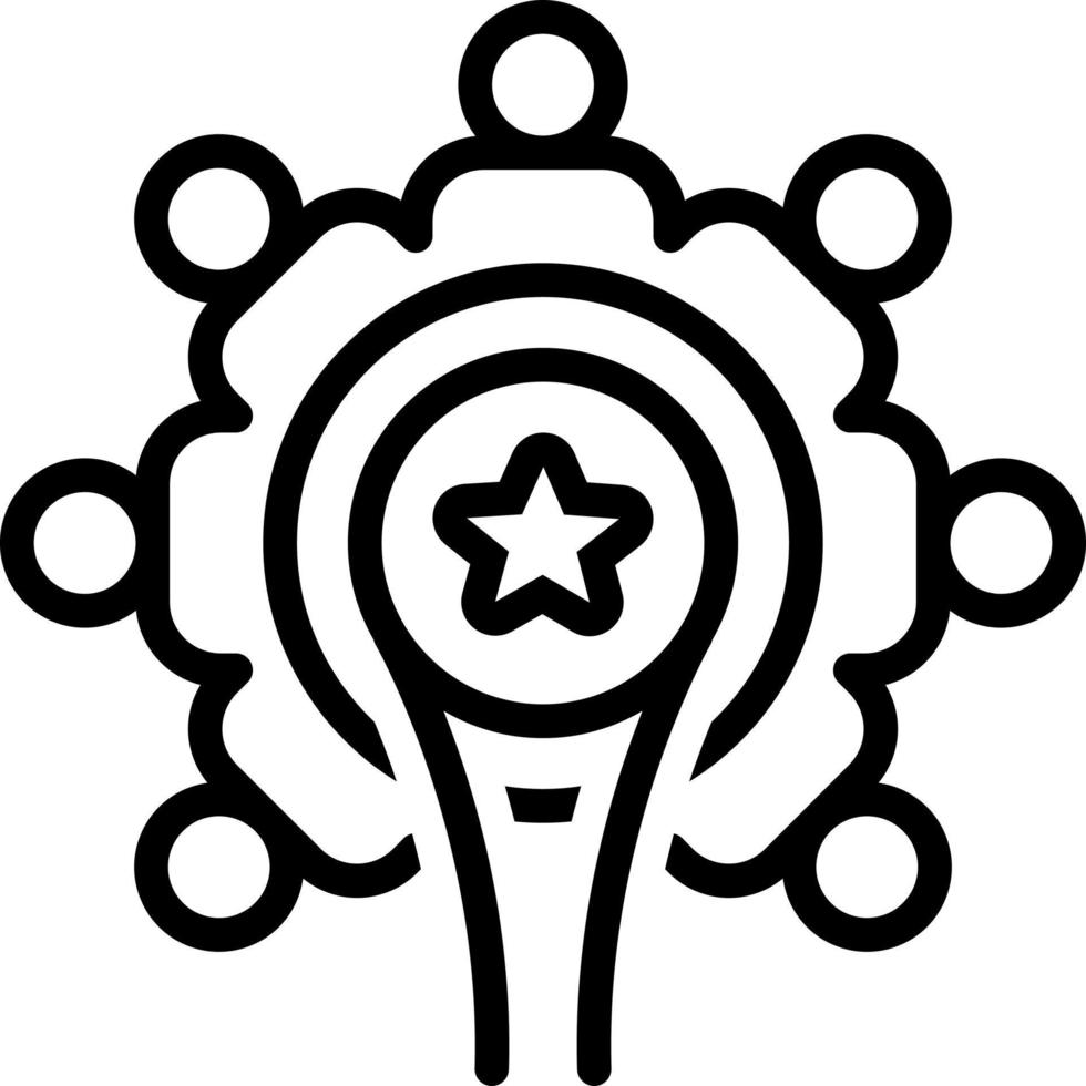 line icon for union vector