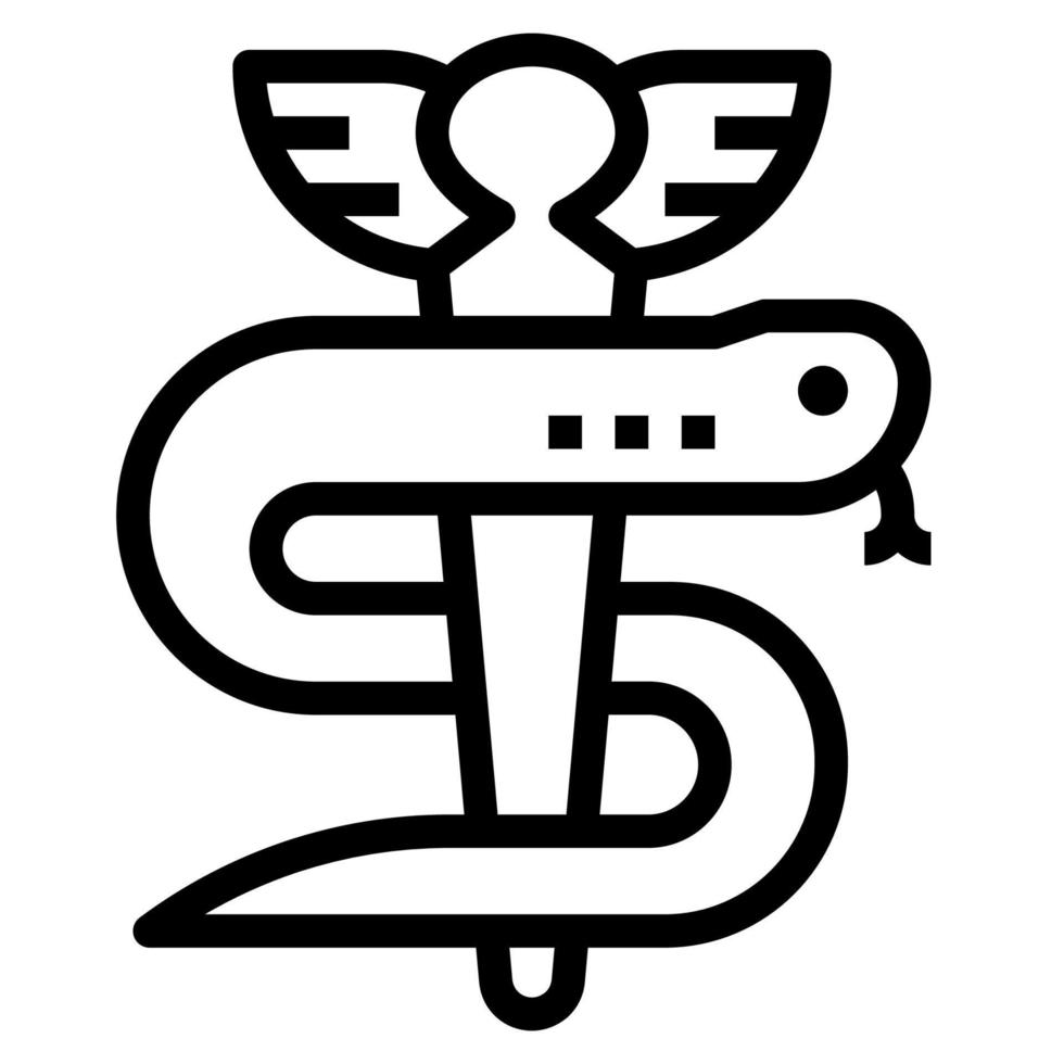 asclepius clip art icon vector