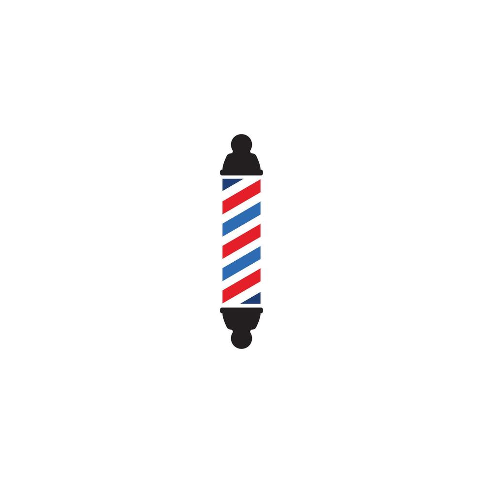 barbería, icono, vector, ilustración, diseño, logotipo vector