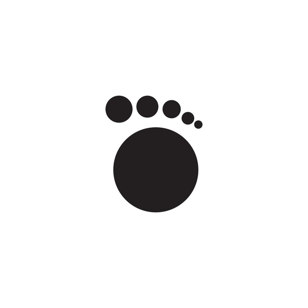 foot Logo Template vector icon