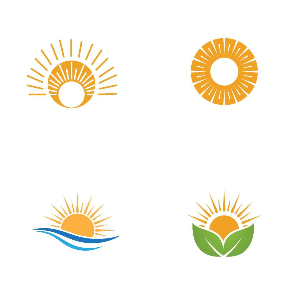 Sun Vector illustration Icon