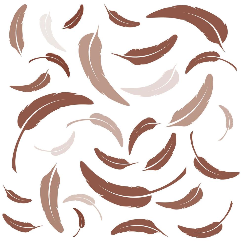 Feather icon template Vector