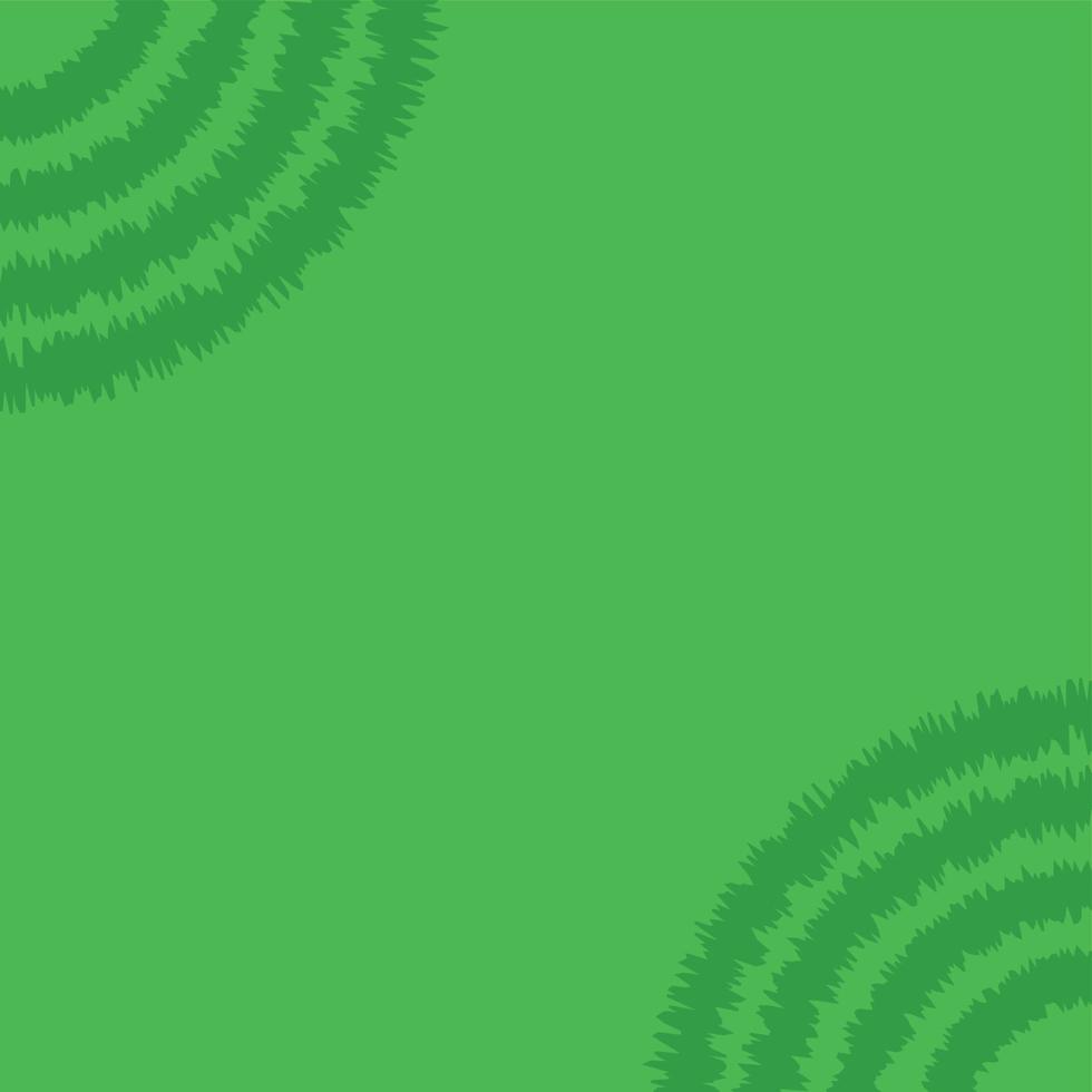 abstract circle distorted round green seamles background vector