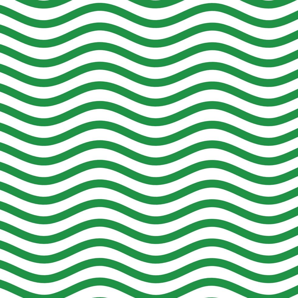 green wave seamless pattern, christmas commercial use vector