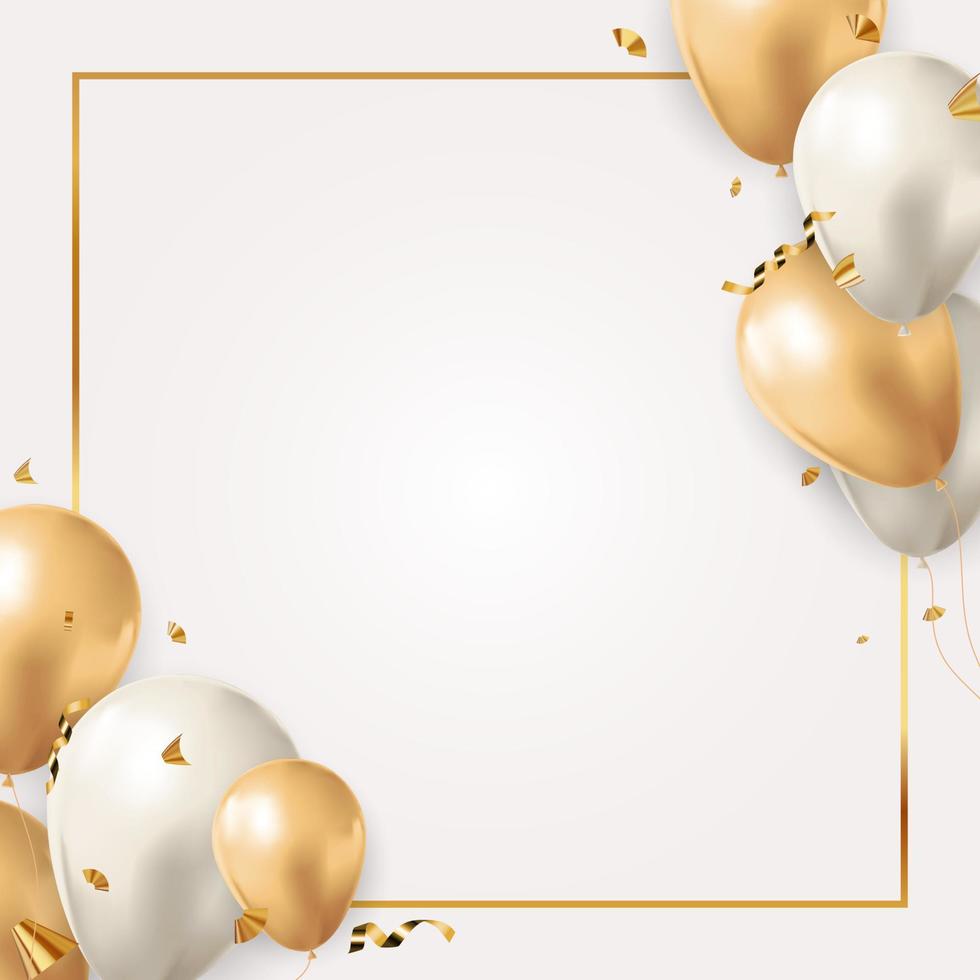 Party Holiday Birthday Background Vector Illustration