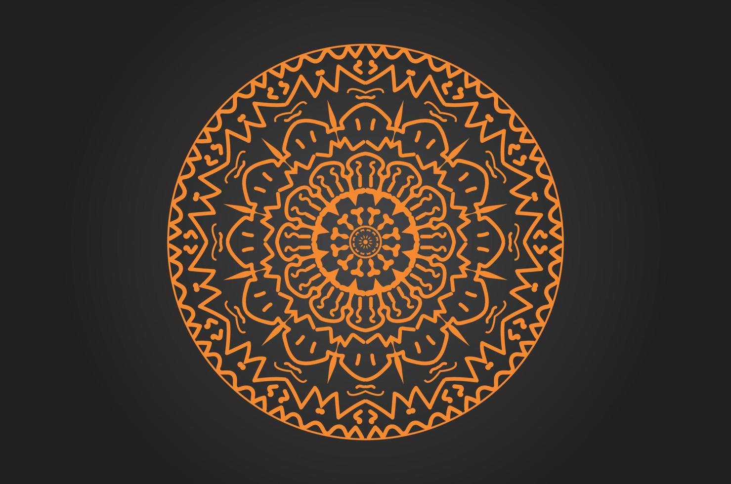 Professional Mandala Design vector