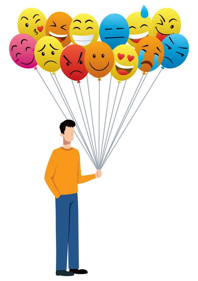 Emotions and Moods vector