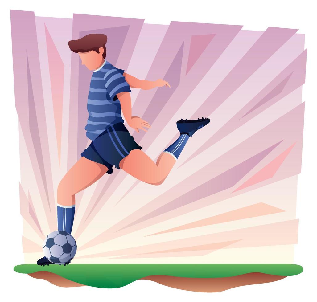Football Player Symbol vector