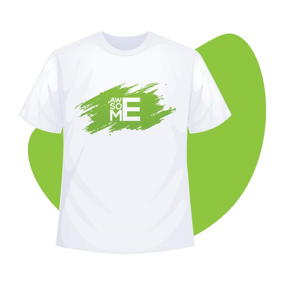 Awesome  t shirt design vector