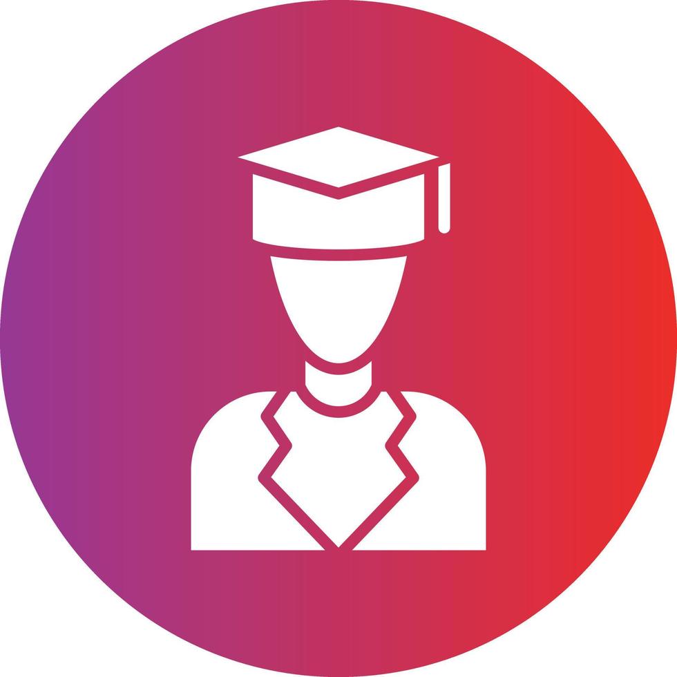 Professor Icon Style vector