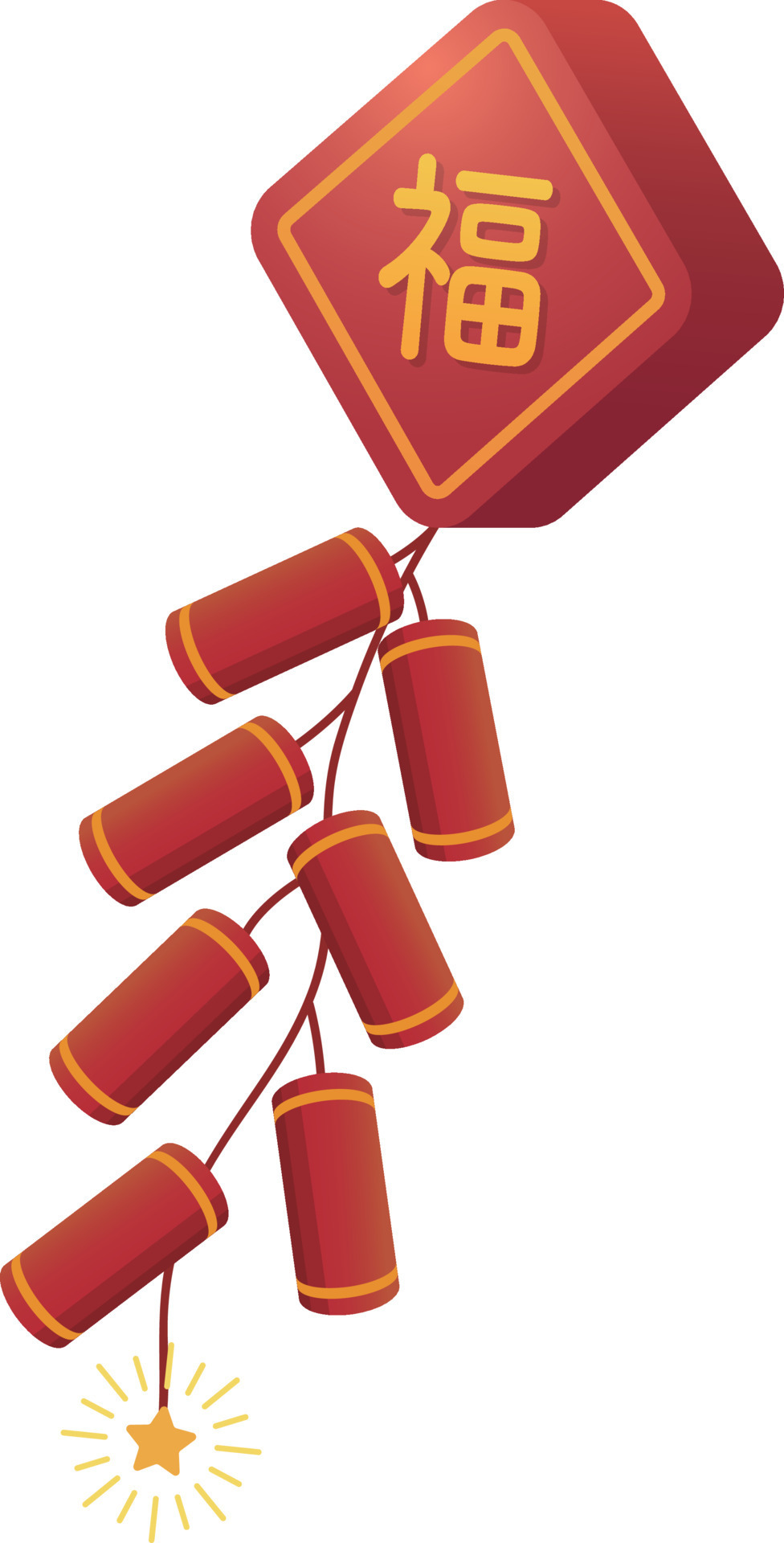 chinese new year decorations firecrackers