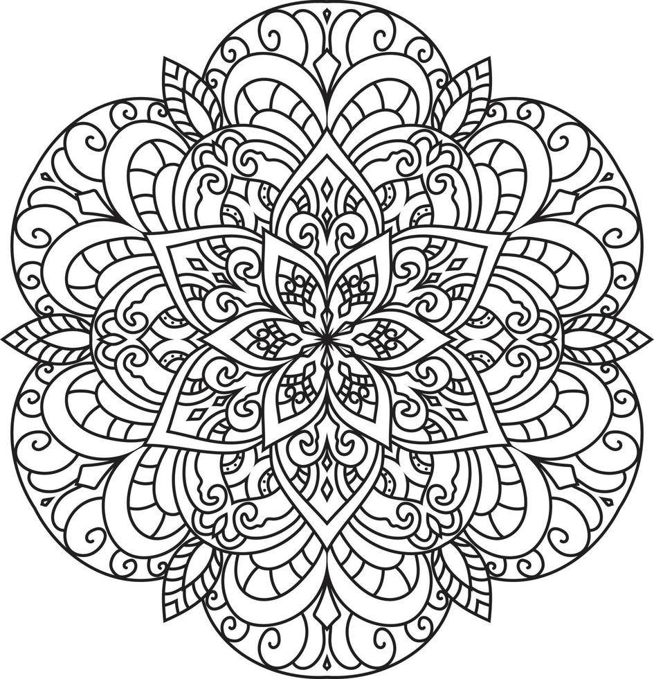 Mandala Style Vector Shapes 13077388 Vector Art at Vecteezy