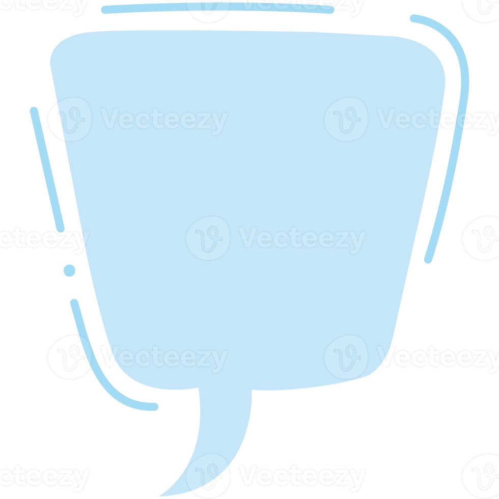 Speech bubble. Transparent PNG clipart for design 13078218 PNG