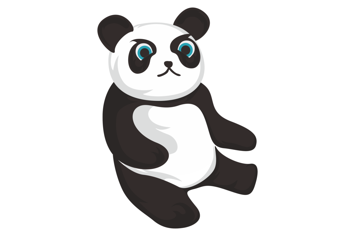 animal - panda lindo png