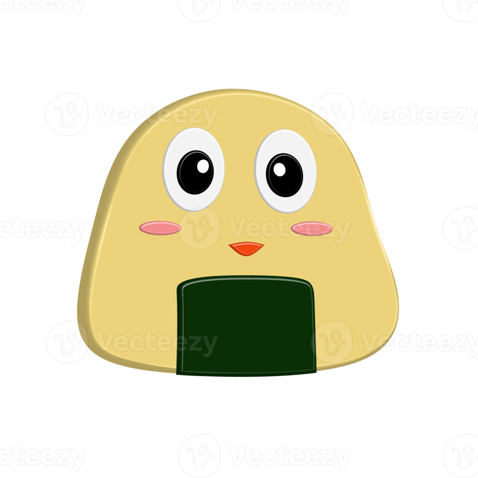 onigiri icon illustrator 13078830 PNG
