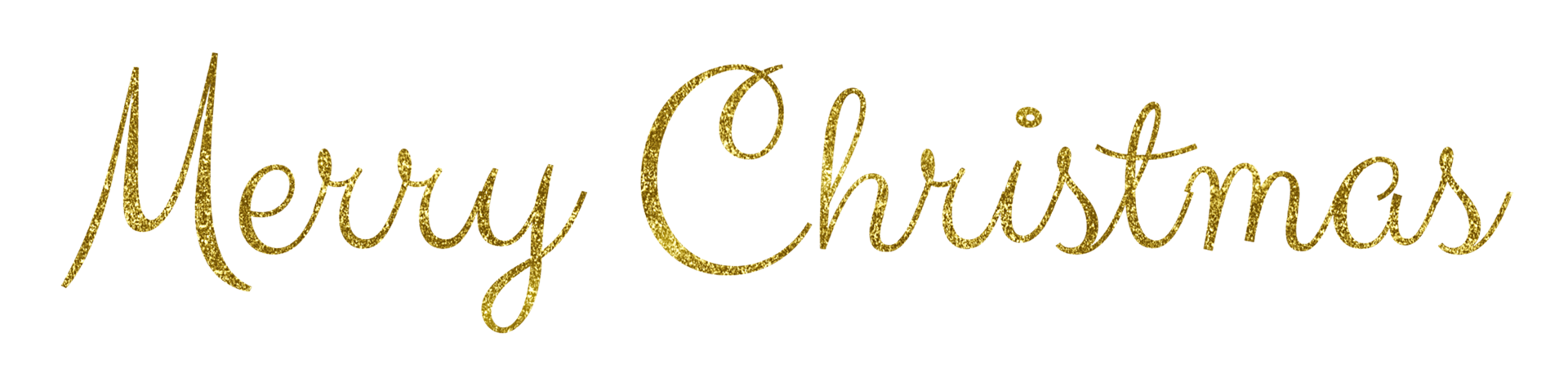 Golden Text Merry Christmas cut out 13078929 PNG