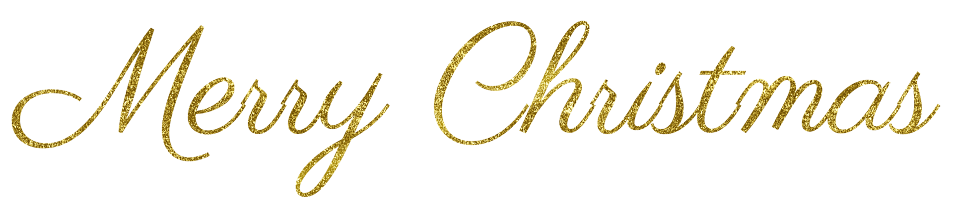 Golden Text Merry Christmas cut out 13078943 PNG