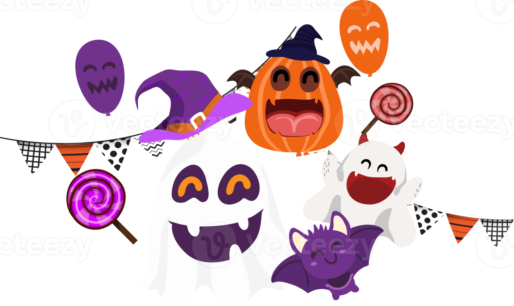 Happy Halloween Elements png