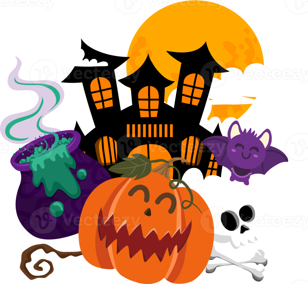 Happy Halloween Elements png