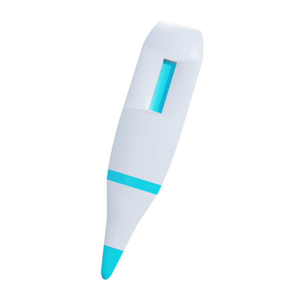 3D Digital Thermometer png