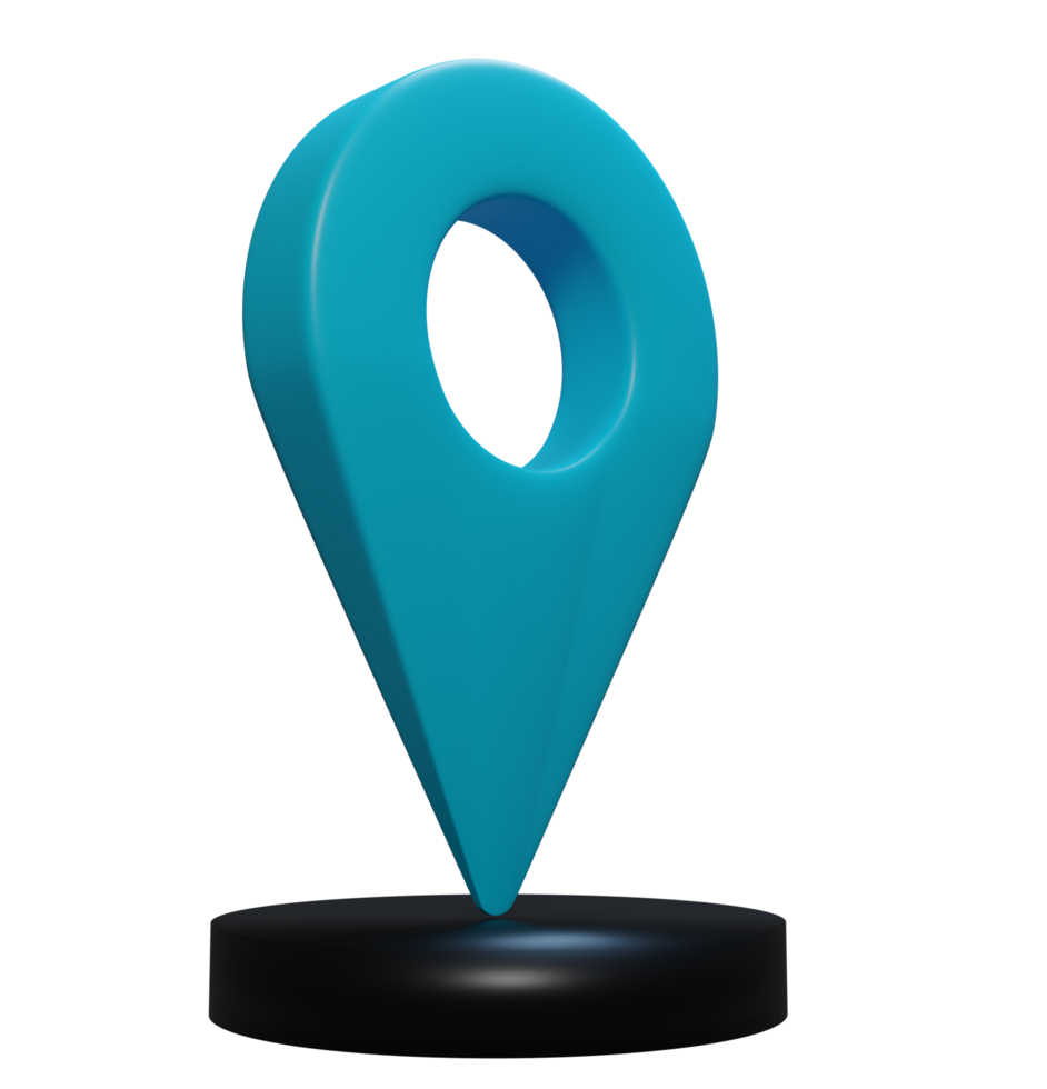Game Location 3D Illustration png