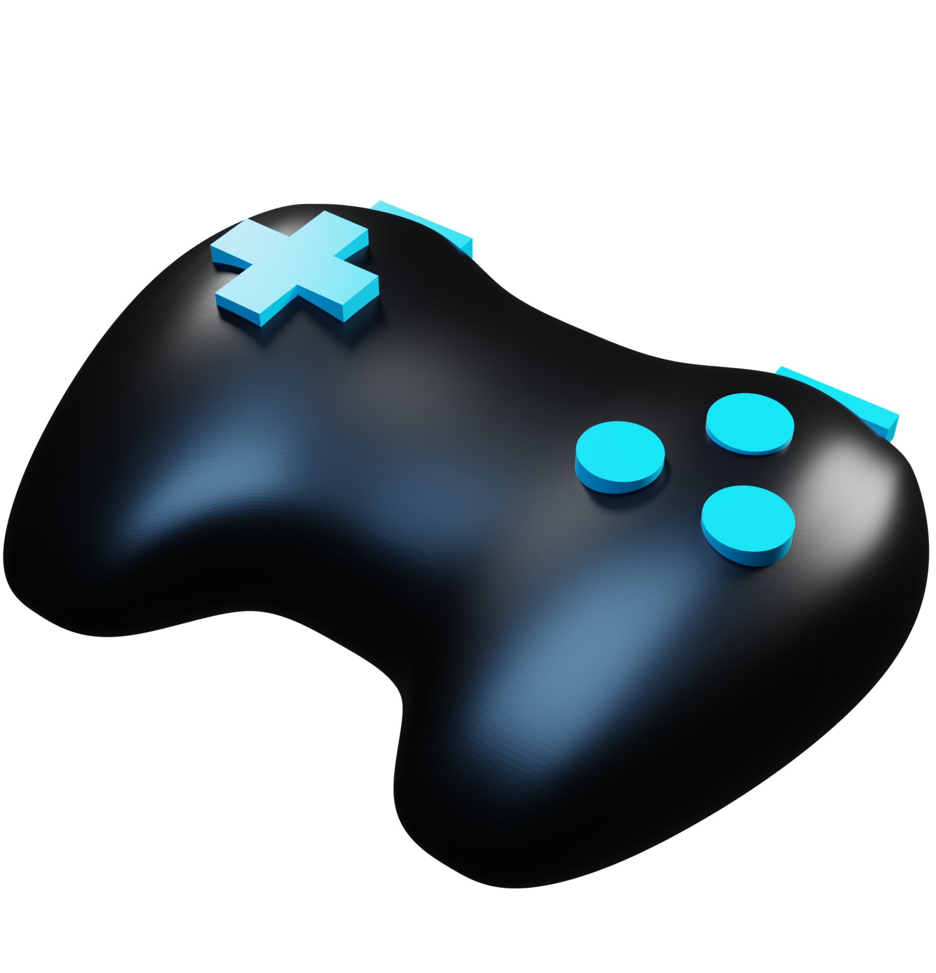 3d ícone controle de video game controle jogos console ou jogos controlador  computador jogo. minimalista desenho animado estilo 26914371 PNG