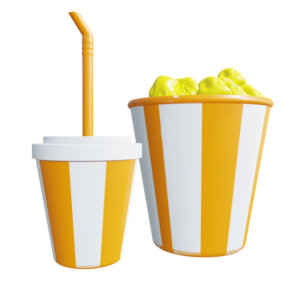 Cinema Food 3D Icon png