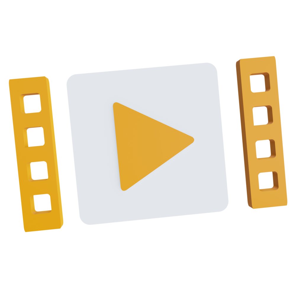 Film Reel 3D Icon png