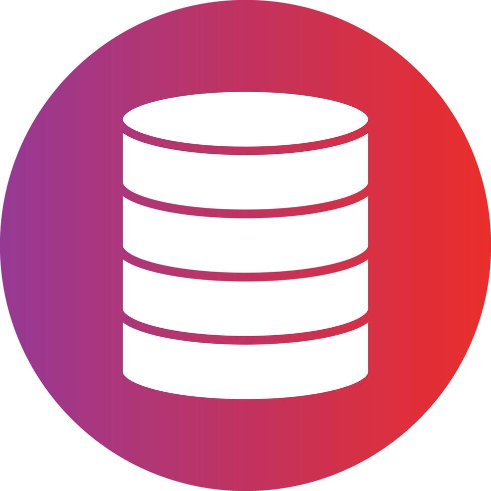 Database Icon Style vector