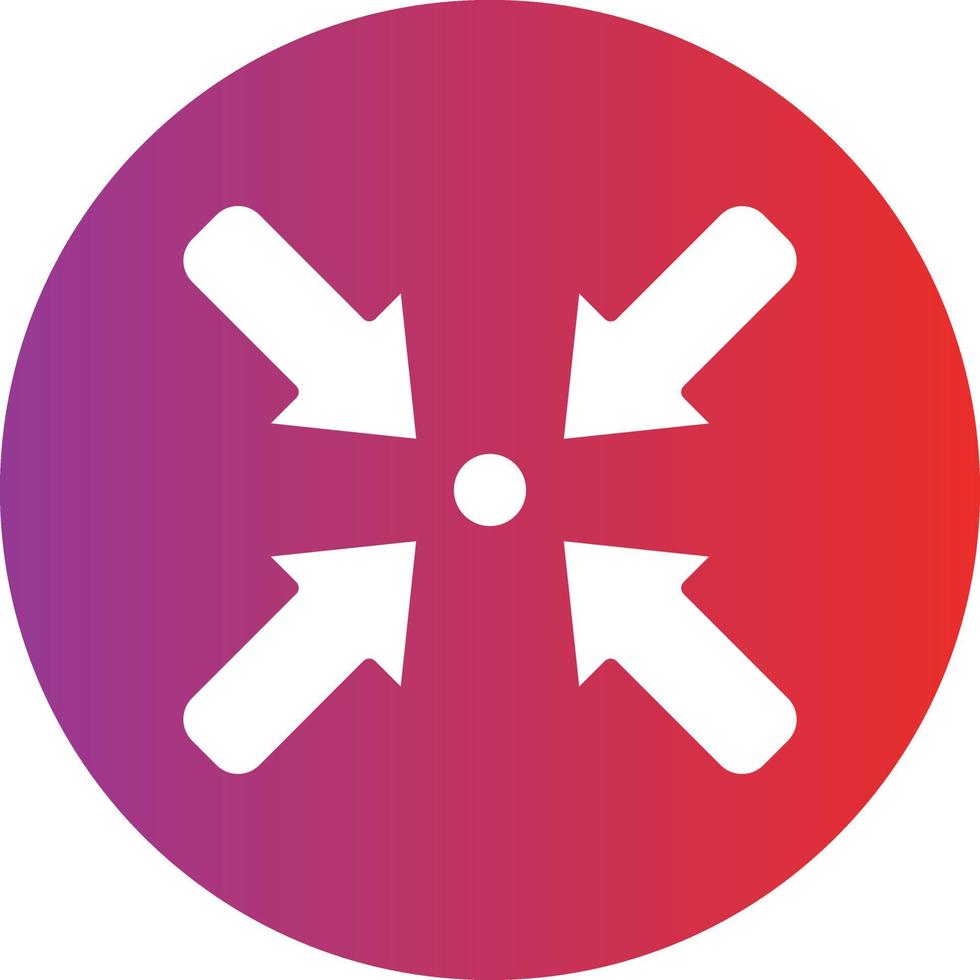 Shrink Icon Style vector