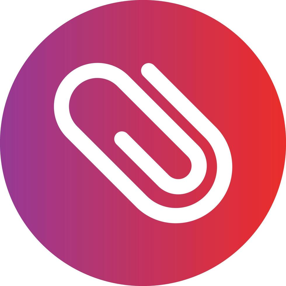 Paper Clip Icon Style 13079764 Vector Art at Vecteezy