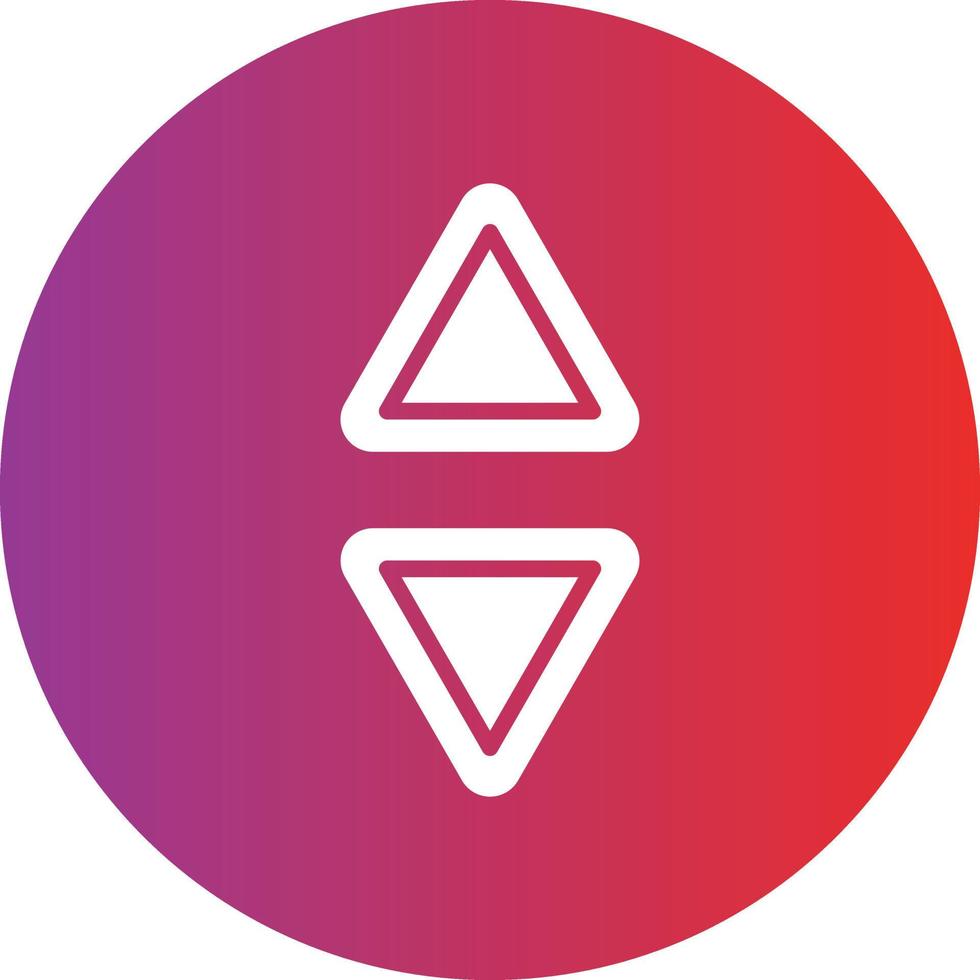 Up Down Icon Style vector