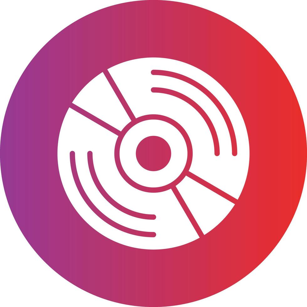 Compact Disc Icon Style vector