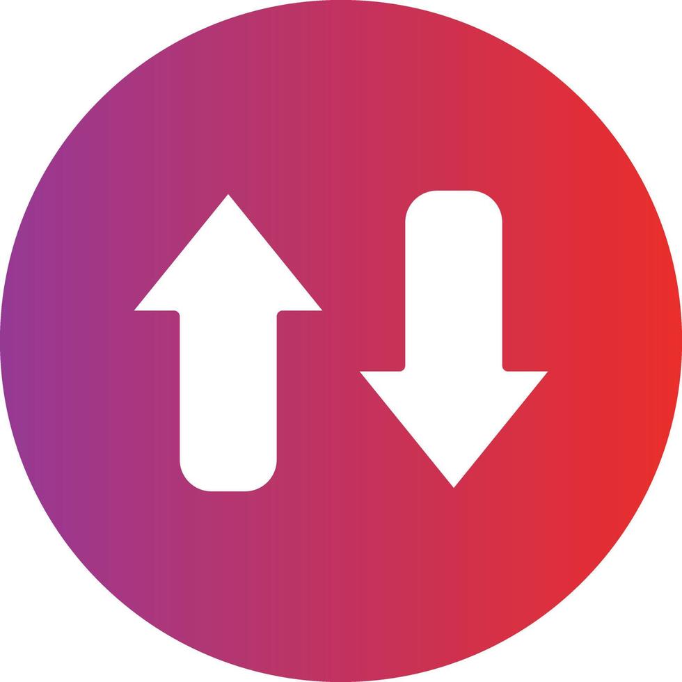 Opposite Arrow Icon Style vector