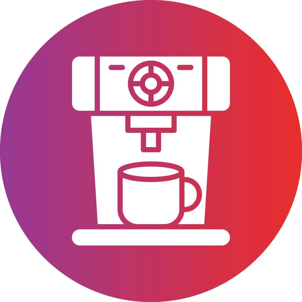 Coffee Machine Icon Style vector