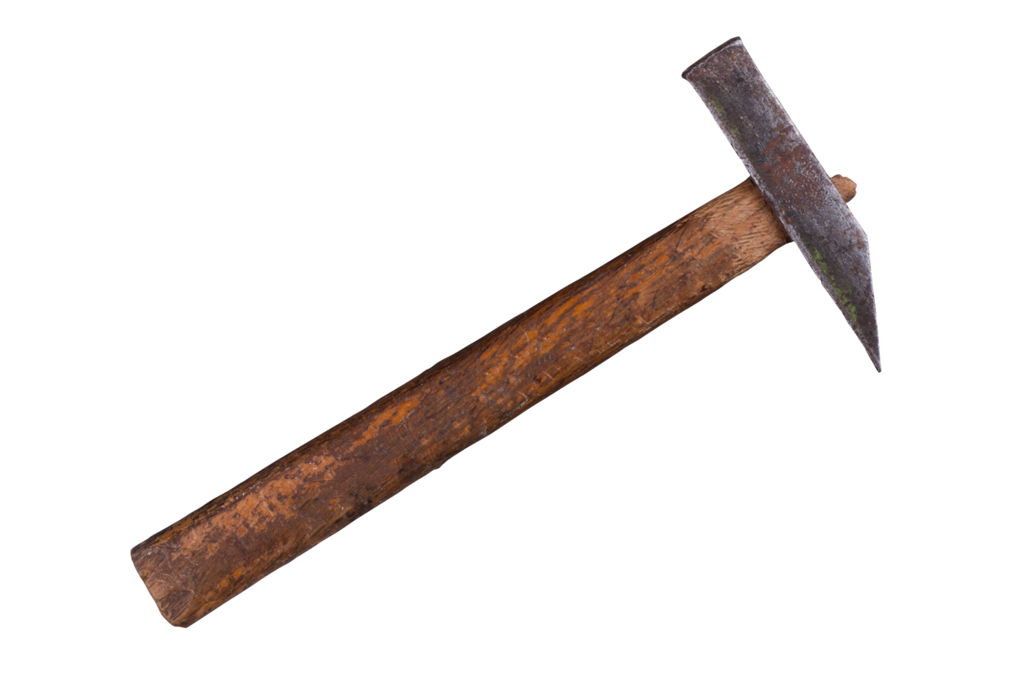 martelo com cabo de madeira png