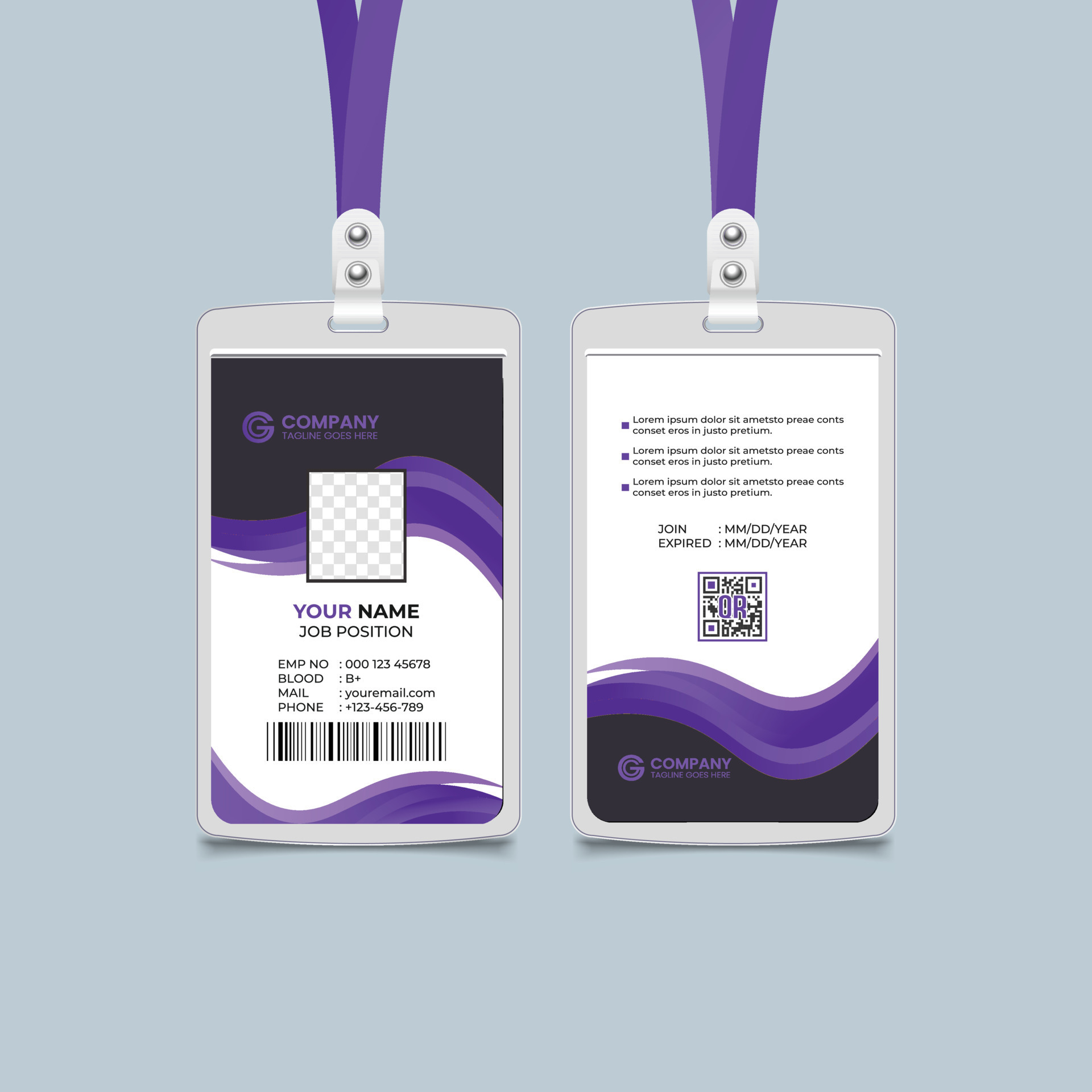 Patch Id Card Office