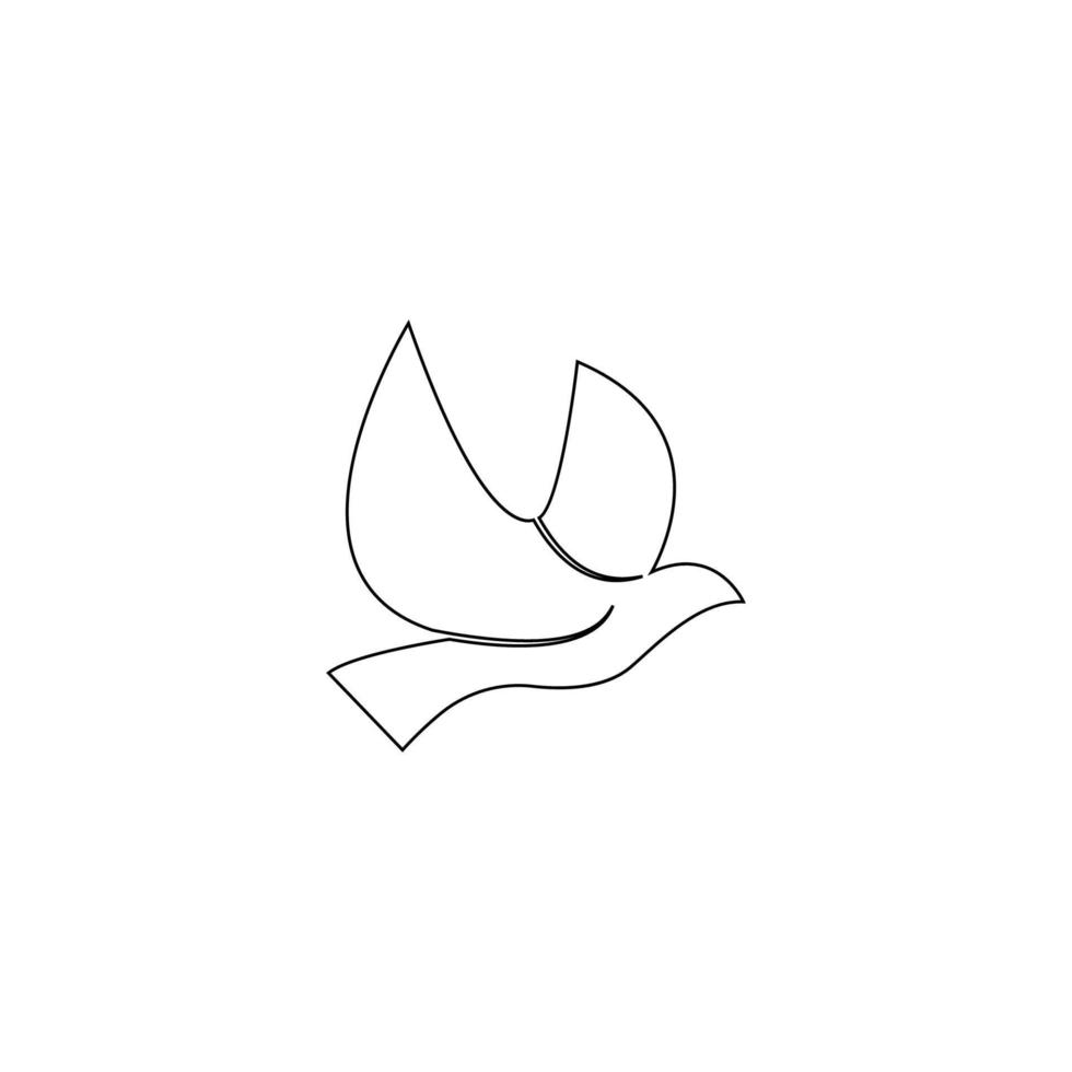 bird icon illustration vector