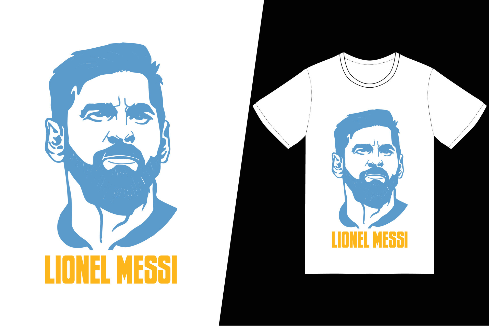 Ilustración de vector de camiseta messi 5180322 Vector en Vecteezy