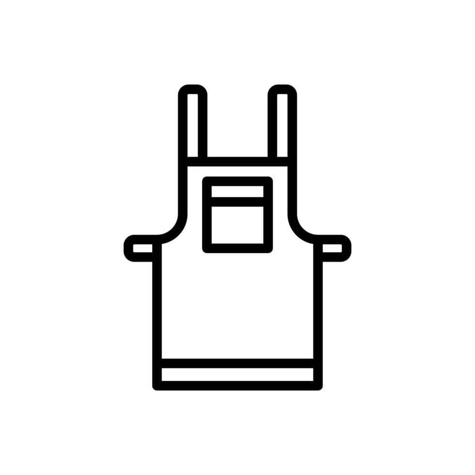 apron icon design vector template