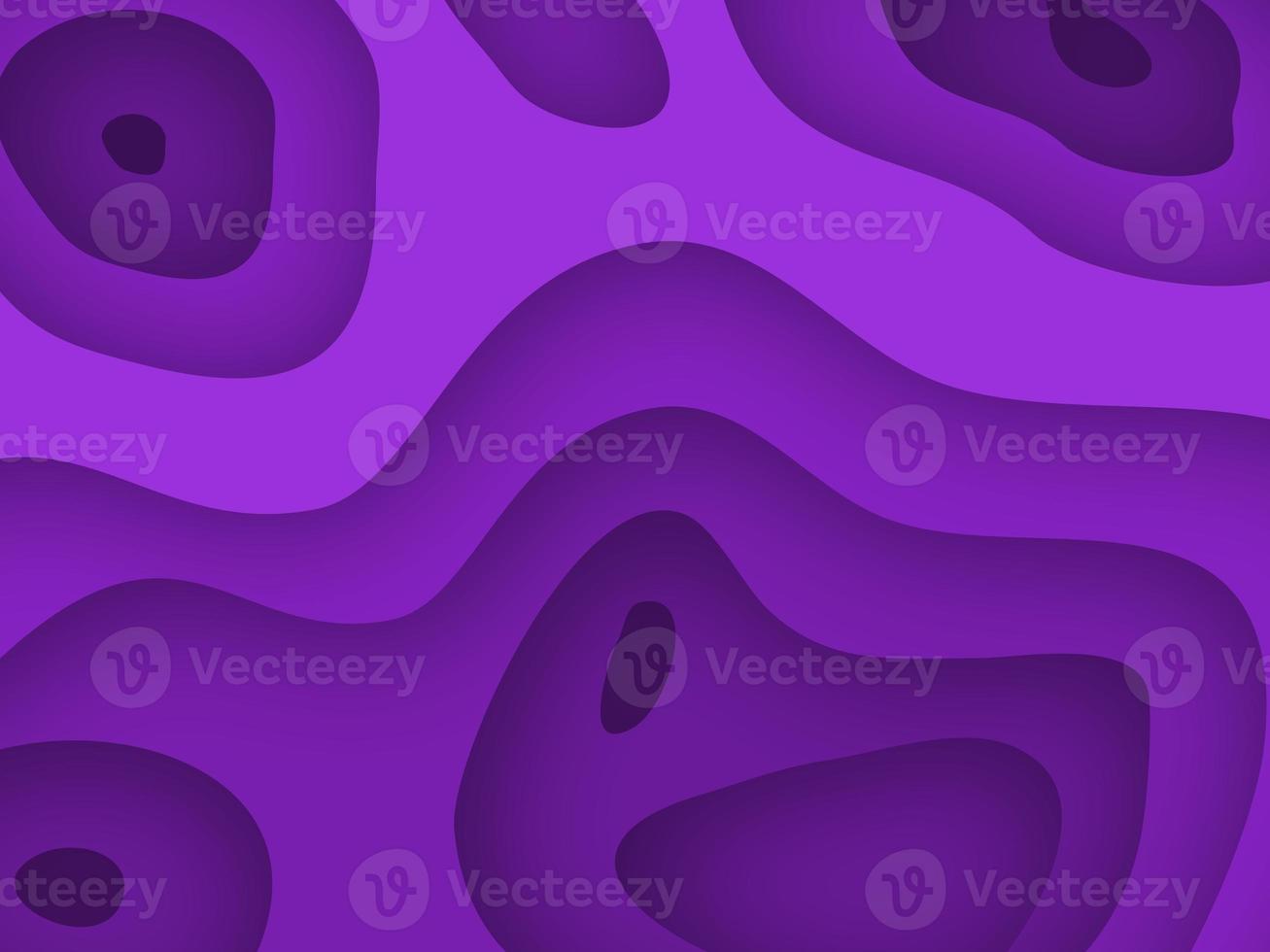 Purple Papercut Topography Background photo