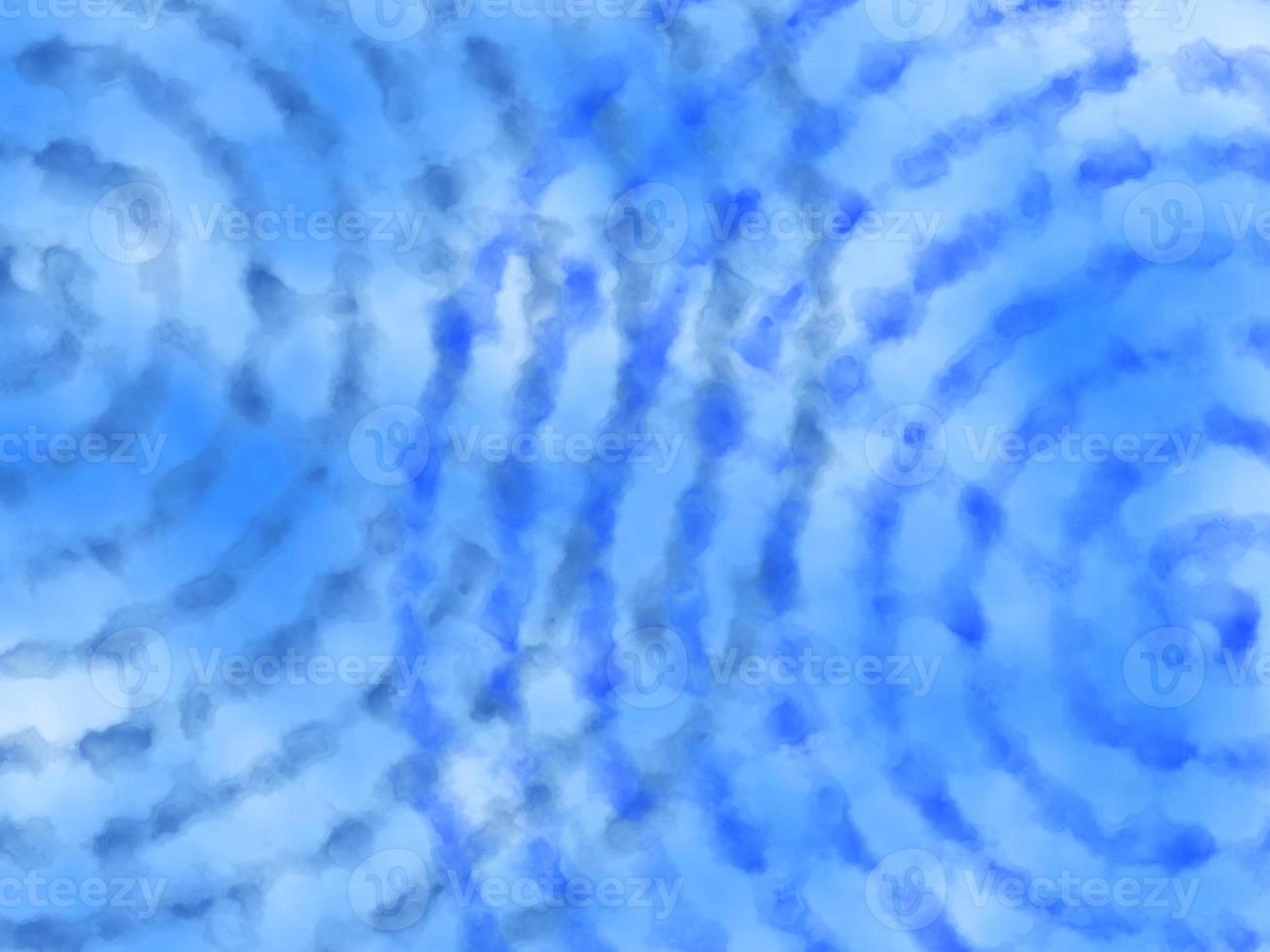 Blue Watercolor Spiral Pattern Background photo