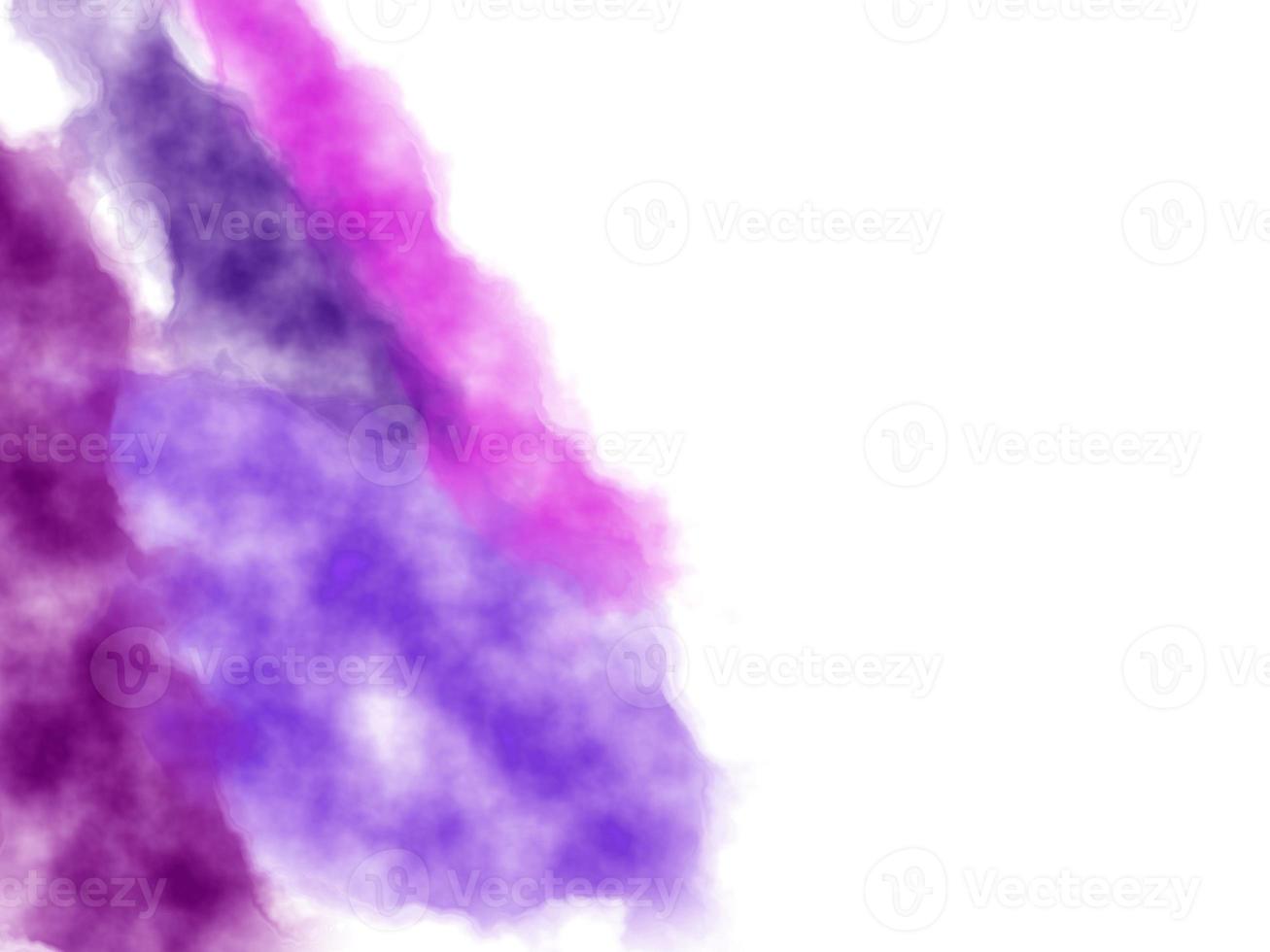 Purple Violet Abstract Watercolor Background photo