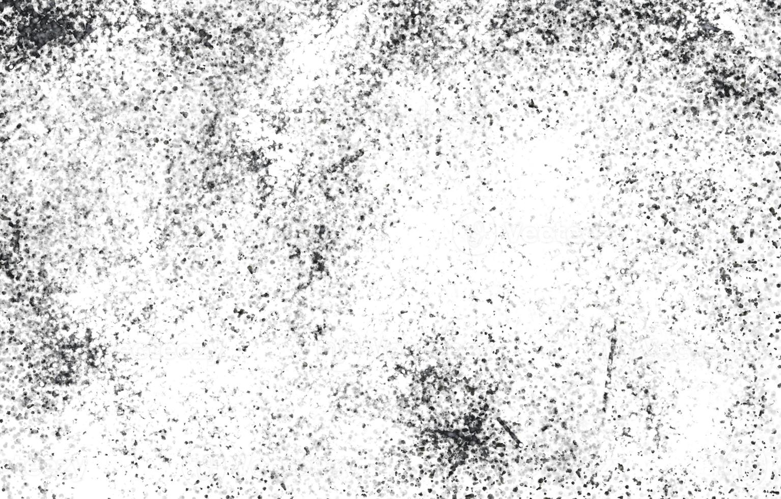 Monochrome particles abstract texture.Overlay illustration over any design to create grungy vintage effect and depth. photo