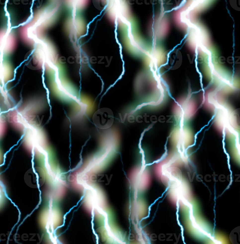 Digital Illustration Lighting Strike Electric Charge photo